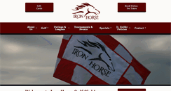 Desktop Screenshot of golfironhorse.com